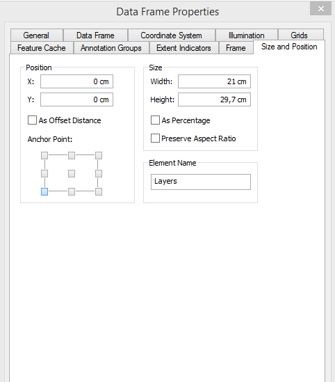 Layout for seamless print