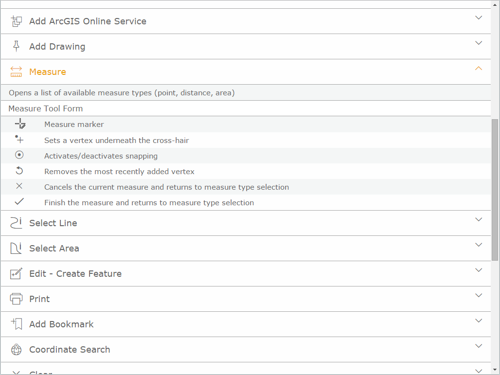 Online help in the mobile client - the chapter Measure is extended Online help in the mobile client - the chapter Measure is extended