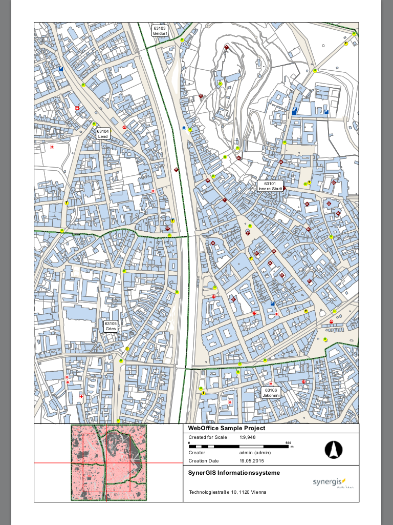 Print output in a new browser tab