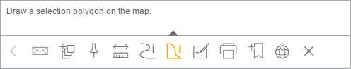 Selection by polygon in the WebOffice mobile client - tablet mode Selection by polygon in the WebOffice mobile client - tablet mode
