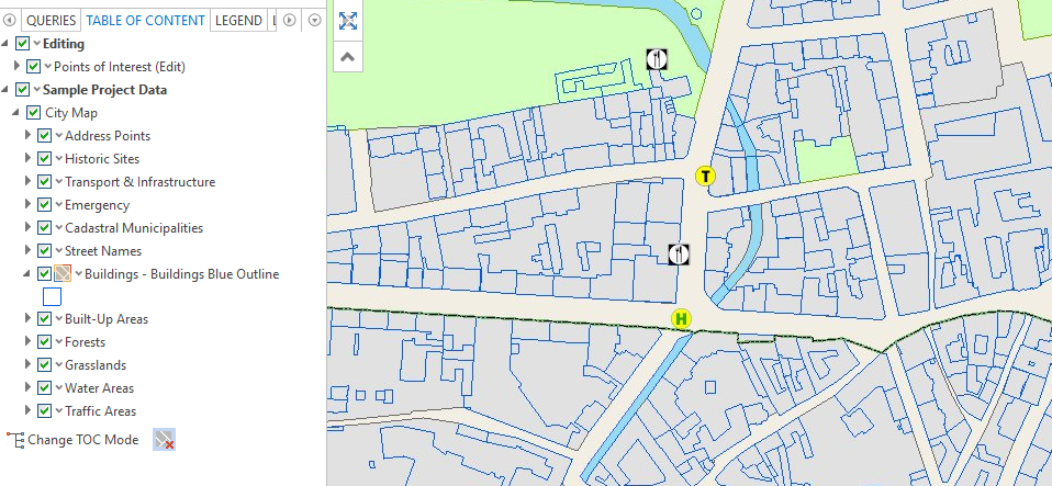 Example: Configured mapping within the WebOffice core client Example: Configured mapping within the WebOffice core client