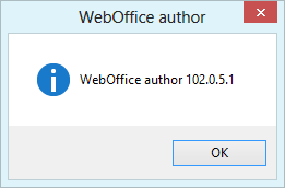 WebOffice author version