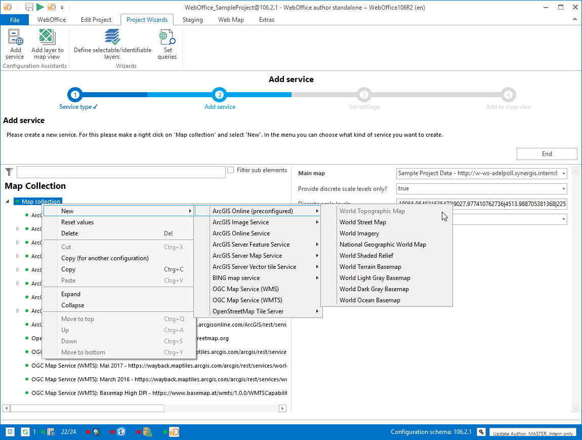 Preconfigured ArcGIS Online Services Preconfigured ArcGIS Online Services