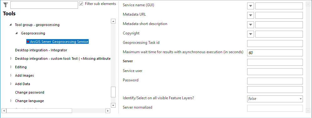 ArcGIS Server Geoprocessing Service configuration ArcGIS Server Geoprocessing Service configuration