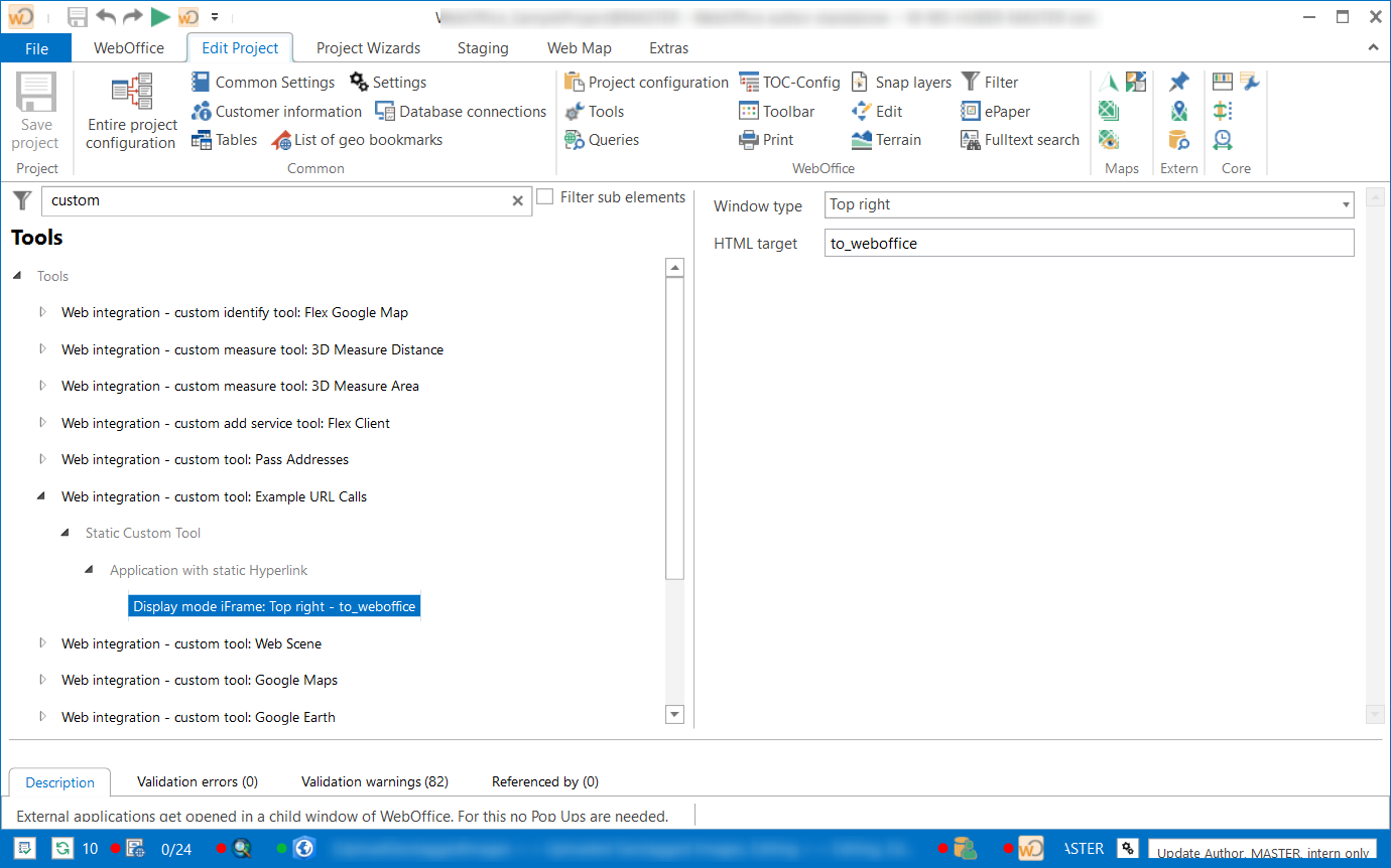 Konfiguration Anzeigemodus IFrame Konfiguration Anzeigemodus IFrame