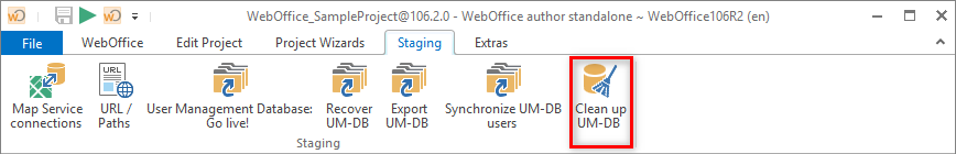 Clean up UM-DB within WebOffice author standalone Clean up UM-DB within WebOffice author standalone