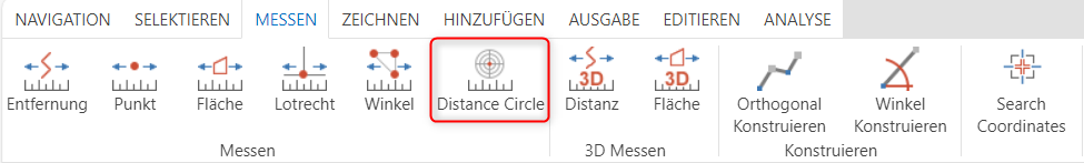 Werkzeug 'Winkel/Länge messen' im WebOffice core client Werkzeug 'Winkel/Länge messen' im WebOffice core client
