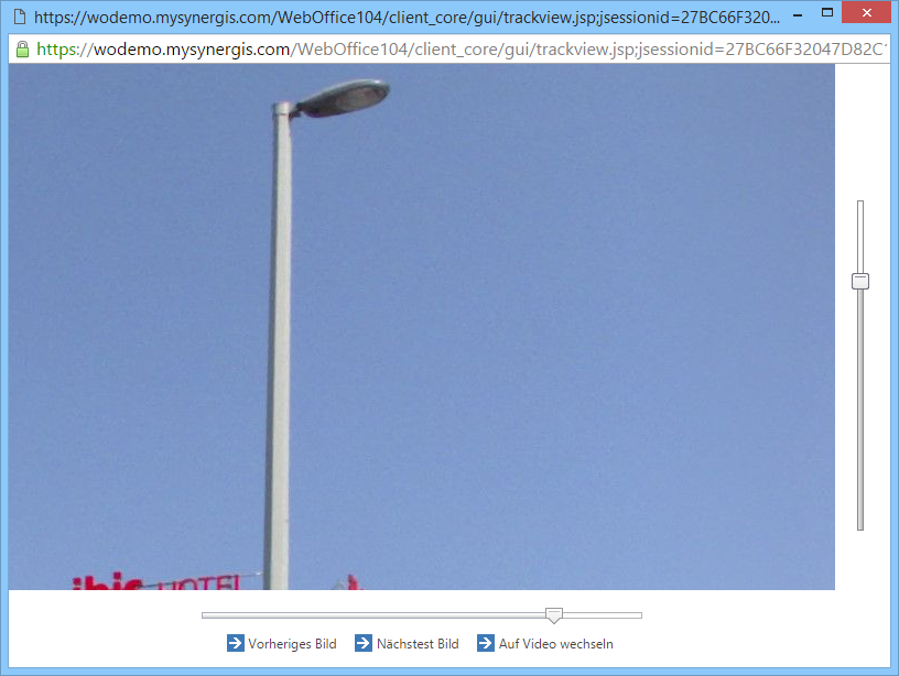 Verlinktes Objekt mit einer Panoramaanzeige Verlinktes Objekt mit einer Panoramaanzeige