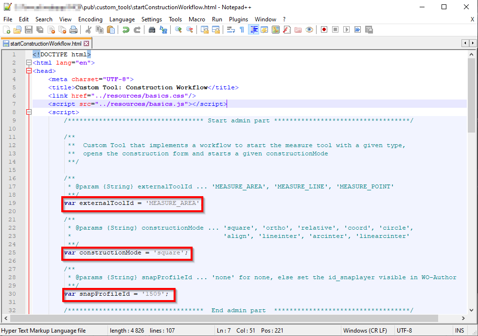 Anpassungen in der startConstructionWorkflow.html Anpassungen in der startConstructionWorkflow.html