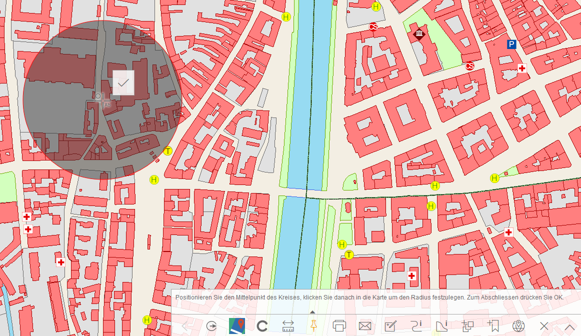 Setzen eines Kreises im mobile Client Setzen eines Kreises im mobile Client