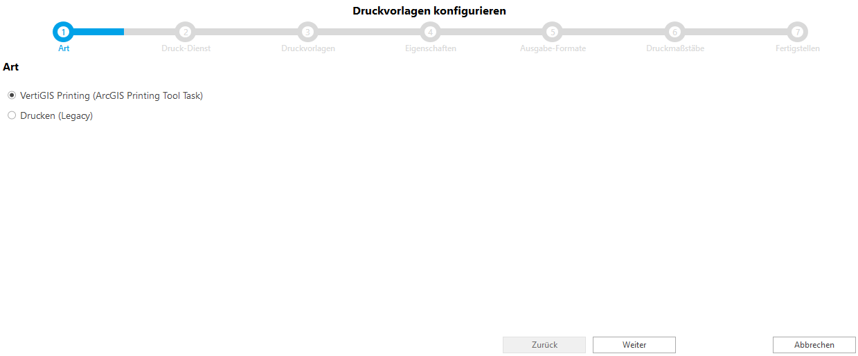 Wizard starten Wizard starten