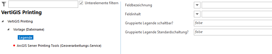 Konfiguration Legende Konfiguration Legende