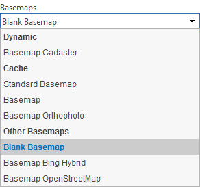 WebOffice core client - Basemaps