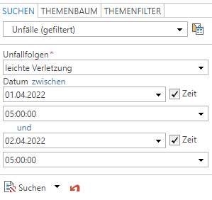 Example of a search with date field and timestamp in the WebOffice core client Example of a search with date field and timestamp in the WebOffice core client