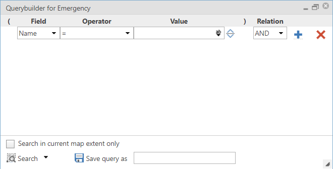 Querybuilder in the WebOffice core client Querybuilder in the WebOffice core client