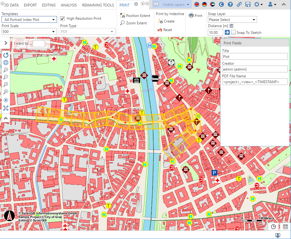 Drawing line for Index Plot