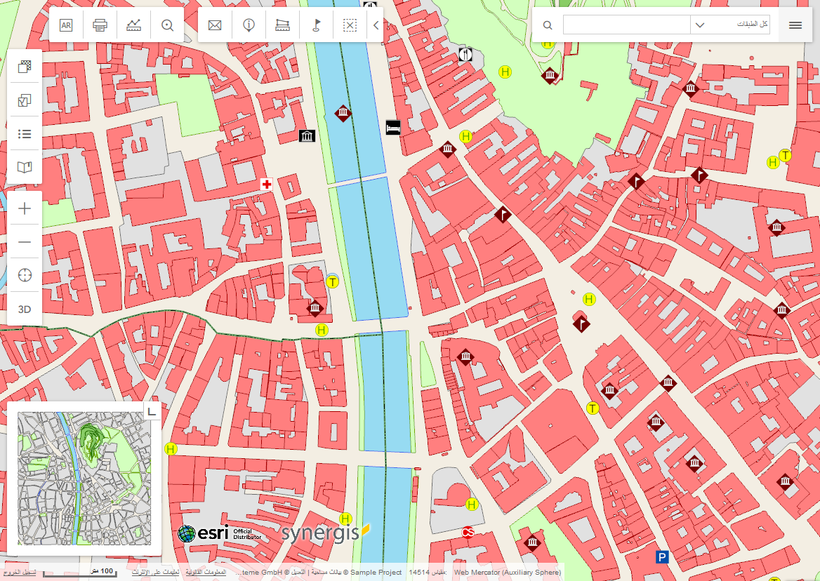 WebOffice flex client in Arabic