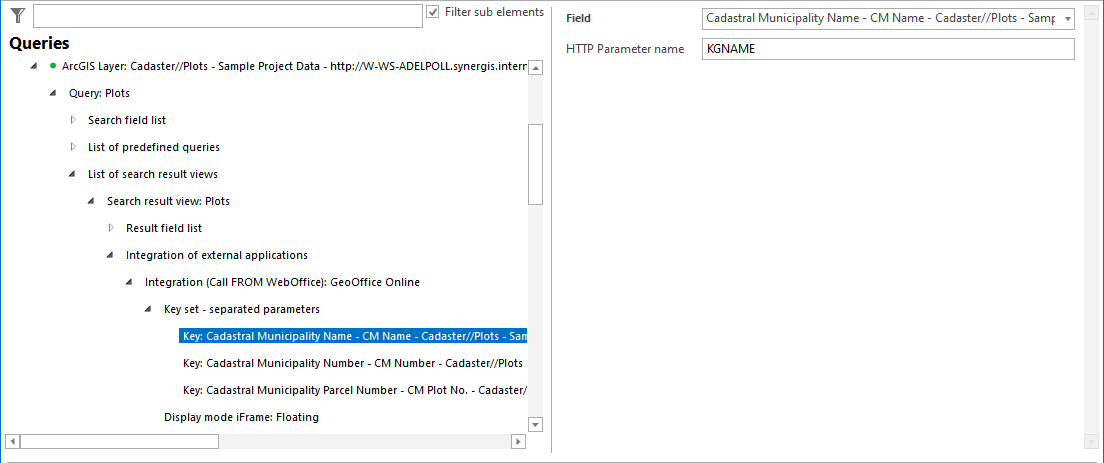 Configuration properties