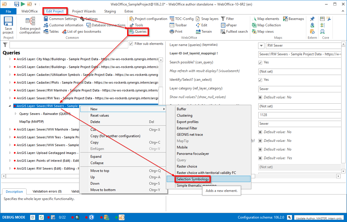 Selection Symbology Selection Symbology