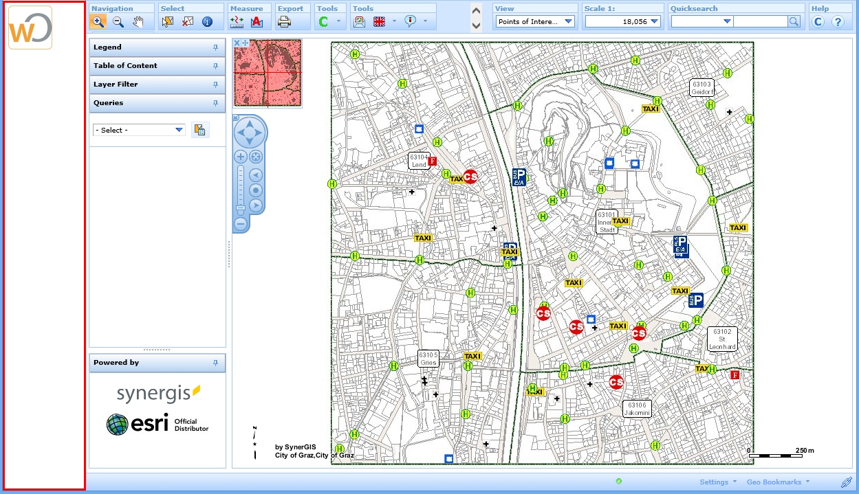 Customer banner in the WebOffice html client