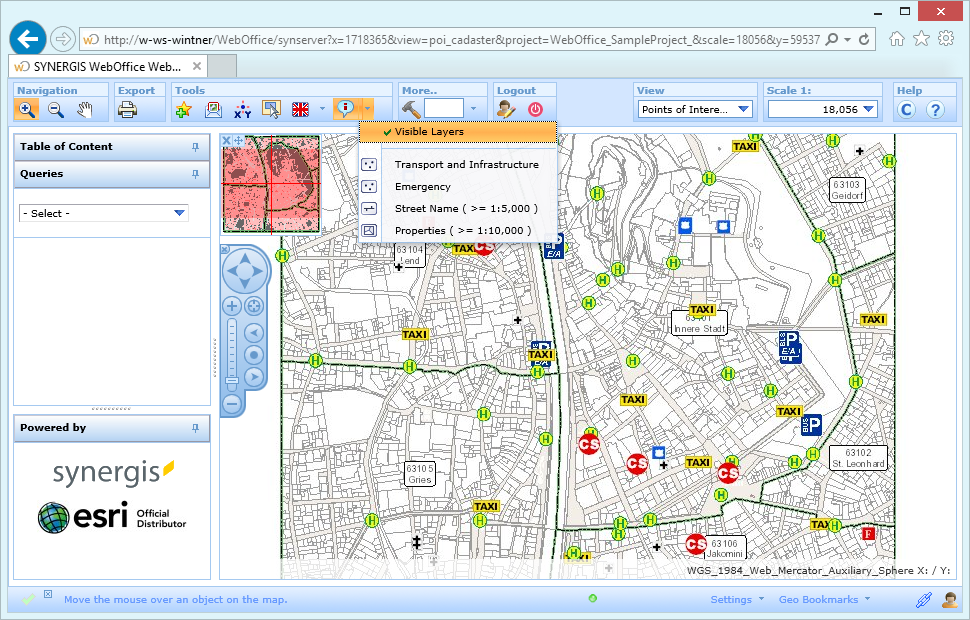 Choose between all visible and specific layers for MapTip