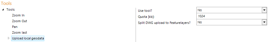 Add Data configuration