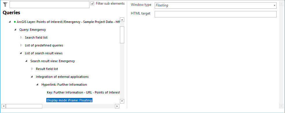 Display mode IFrame configuration