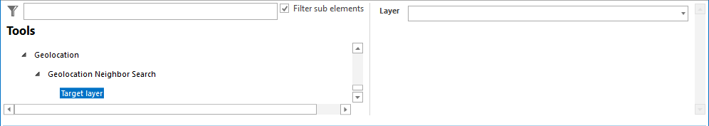 Ziel-Layer Konfiguration