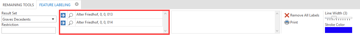 Labeling features in WebOffice core client Labeling features in WebOffice core client