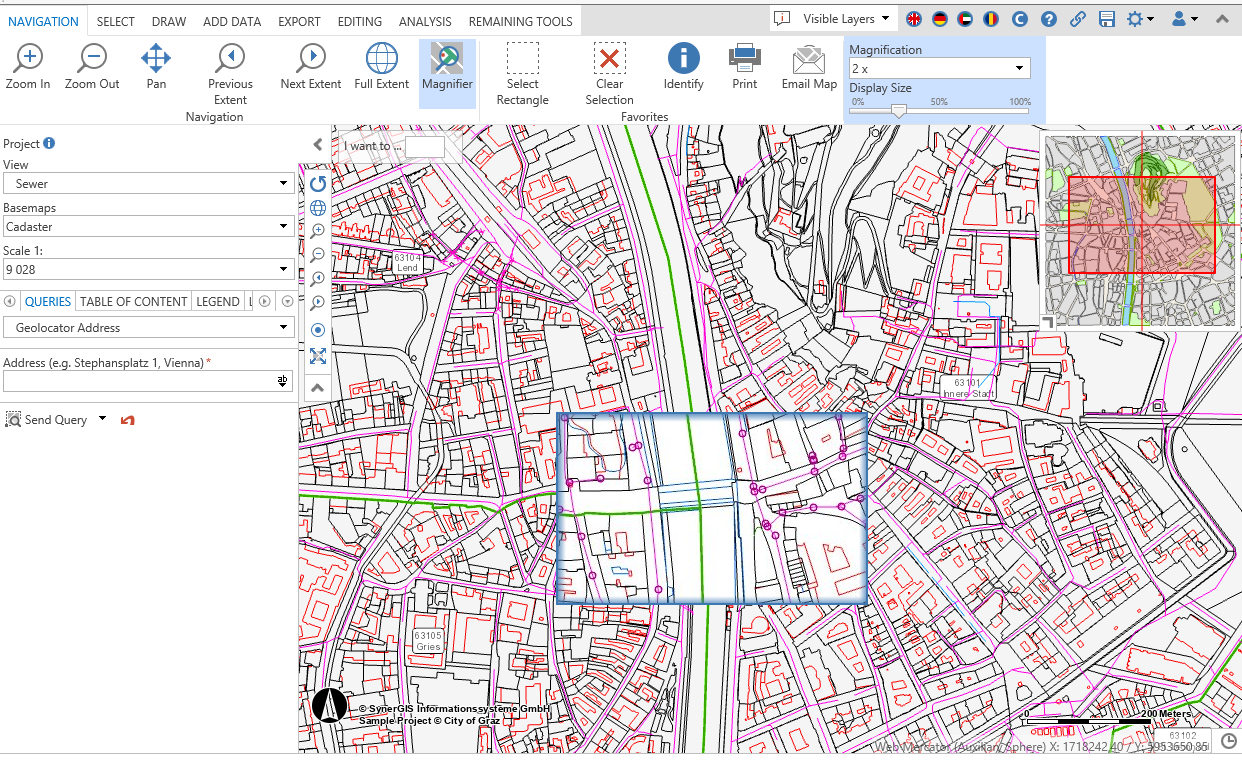 Karte versenden im WebOffice core Client Karte versenden im WebOffice core Client
