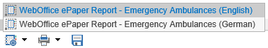 Button for epaper report in statusbar of the core client Button for epaper report in statusbar of the core client