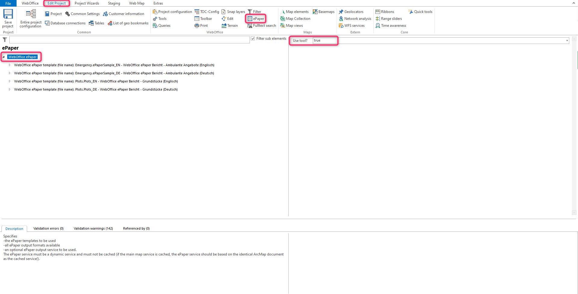 Activate the WebOffice ePaper tool in the WebOffice author standalone Activate the WebOffice ePaper tool in the WebOffice author standalone