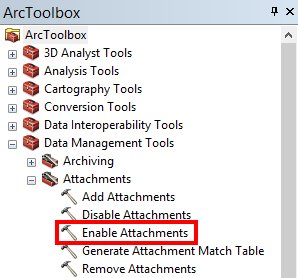 Enable Attachments Enable Attachments