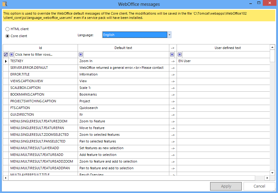 WebOffice WebOffice core client messages WebOffice WebOffice core client messages