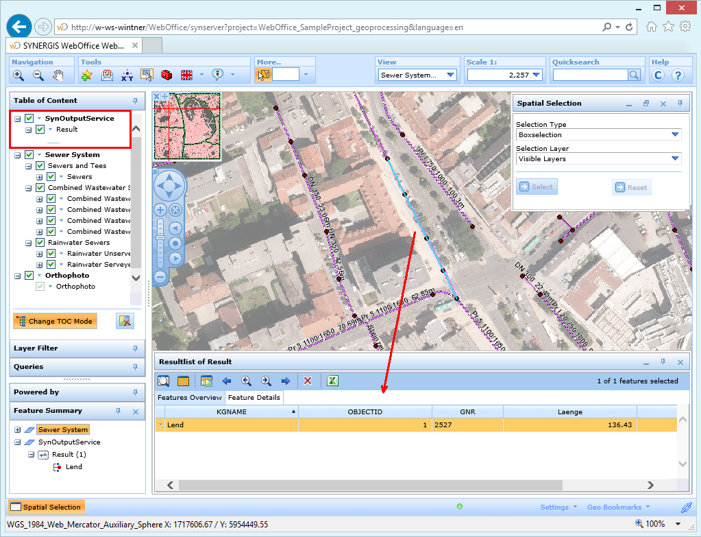 Result of the GP analysis Result of the GP analysis