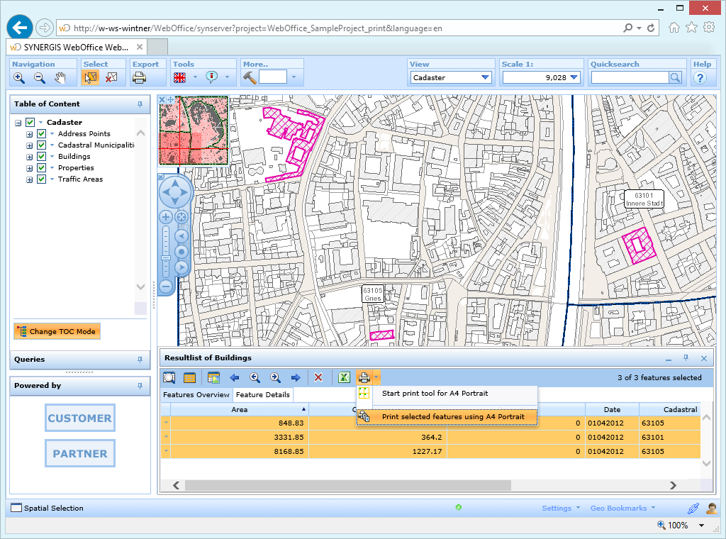Print a print series from selection Print a print series from selection