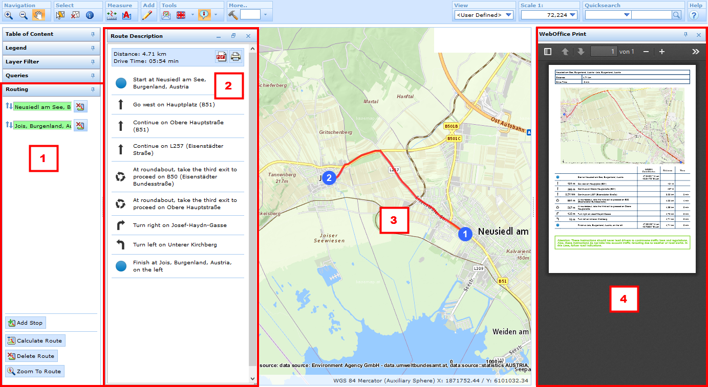 Routing in the WebOffice html client Routing in the WebOffice html client