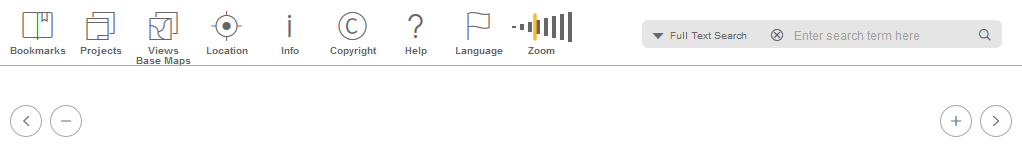 Upper toolbar in the WebOffice mobile client - tablet mode Upper toolbar in the WebOffice mobile client - tablet mode