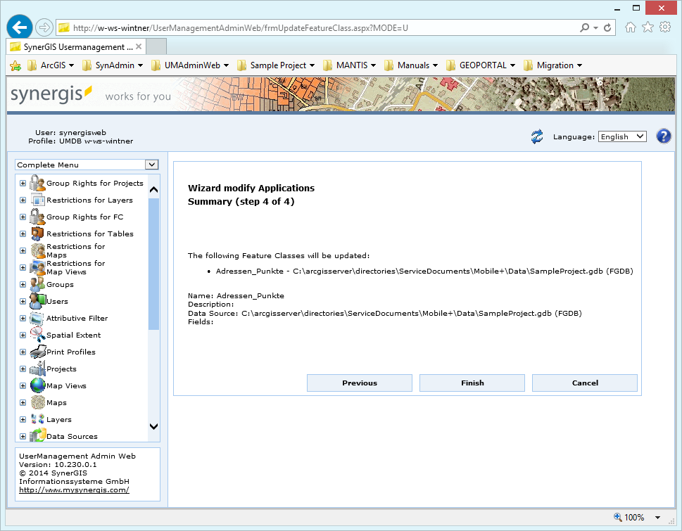 Modify a feature class - step 3 Modify a feature class - step 3