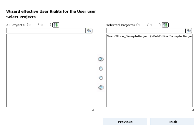 UserManagement Admin Web - select projects for effective user rights UserManagement Admin Web - select projects for effective user rights