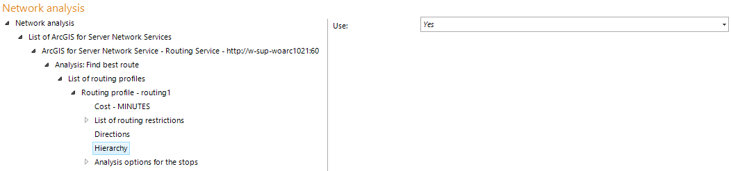 Hierarchy configuration Hierarchy configuration