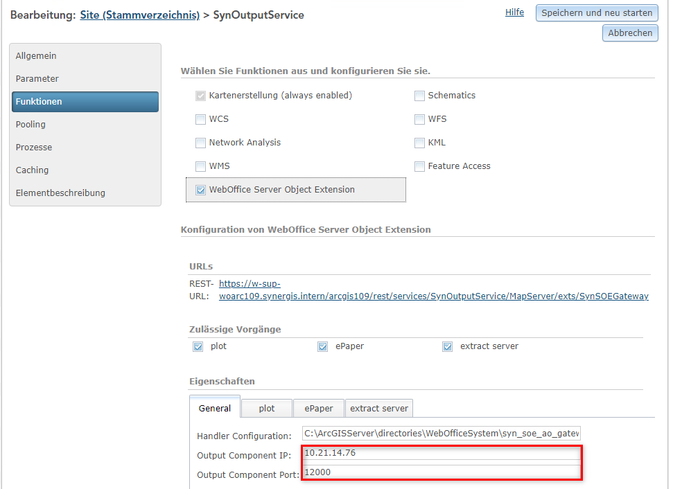 Adapt SOE Properties - General Adapt SOE Properties - General