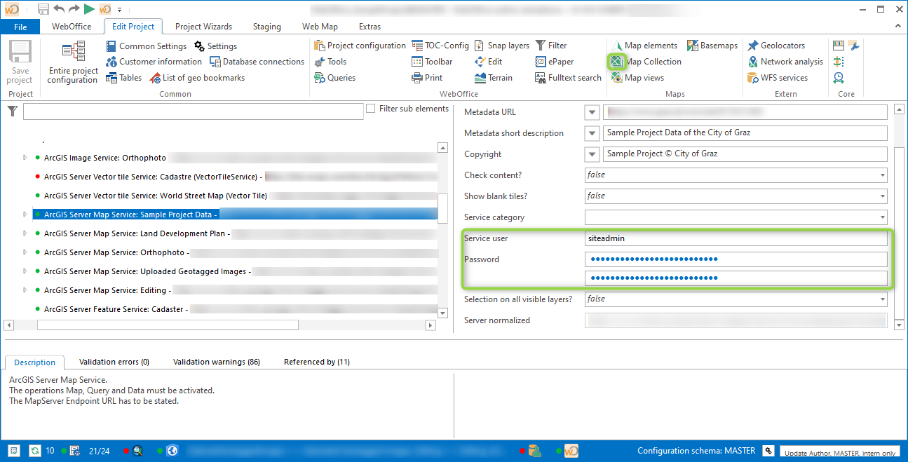 Configuring the user that has access to the service in WebOffice author Configuring the user that has access to the service in WebOffice author