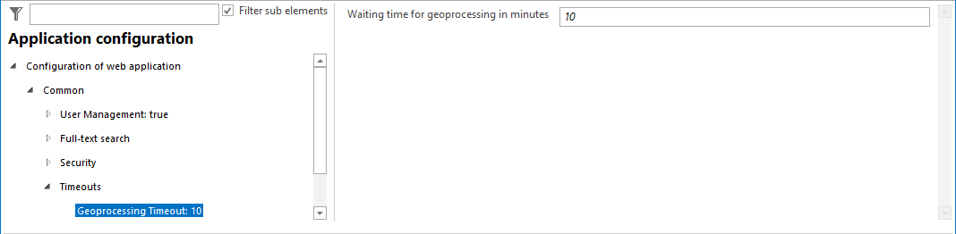 Geoprocessing timeout configuration Geoprocessing timeout configuration