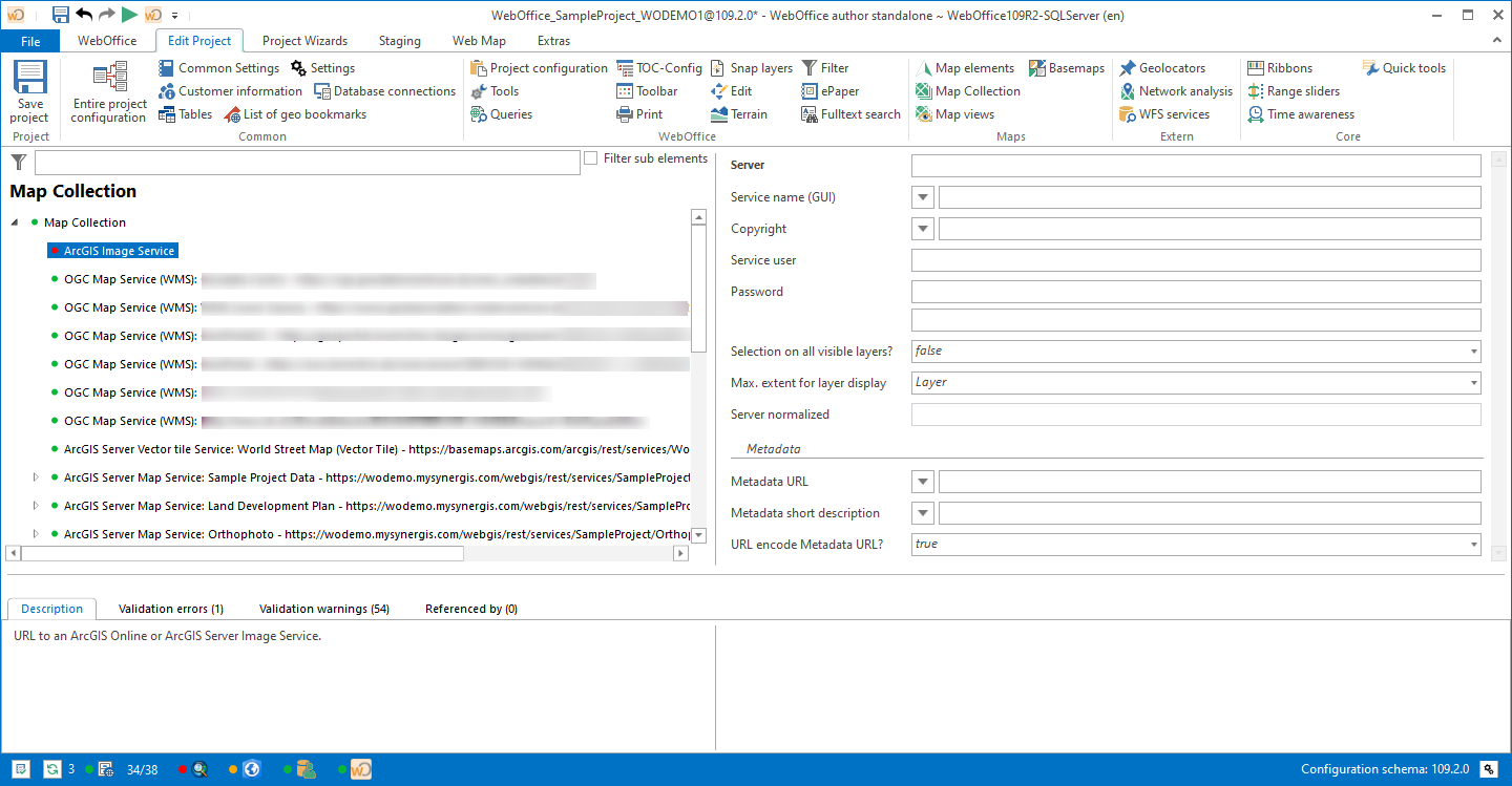 ArcGIS Server Image Service configuration ArcGIS Server Image Service configuration
