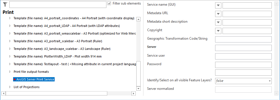 ArcGIS Server Print Service configuration ArcGIS Server Print Service configuration