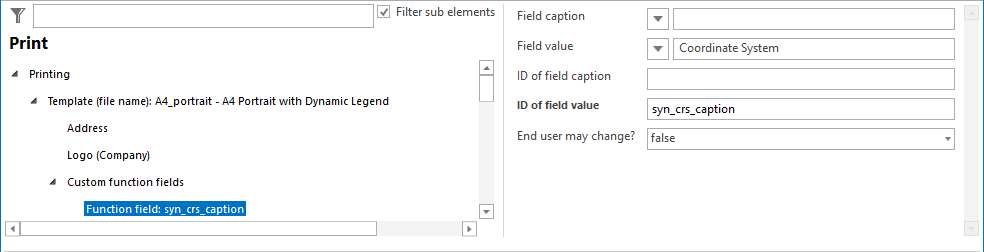 Custom function field configuration Custom function field configuration