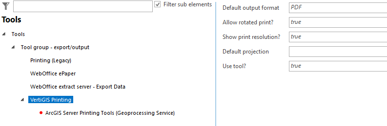 Esri print configuration Esri print configuration