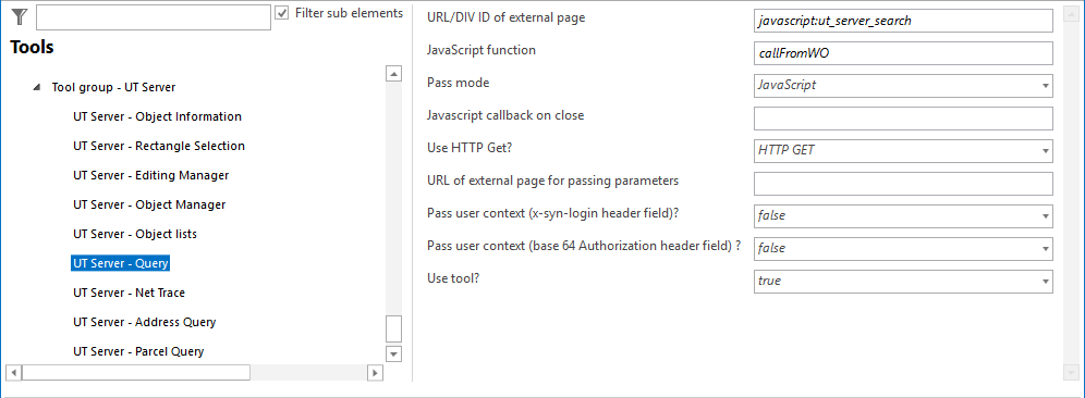 Configuration - UT Server Query Configuration - UT Server Query