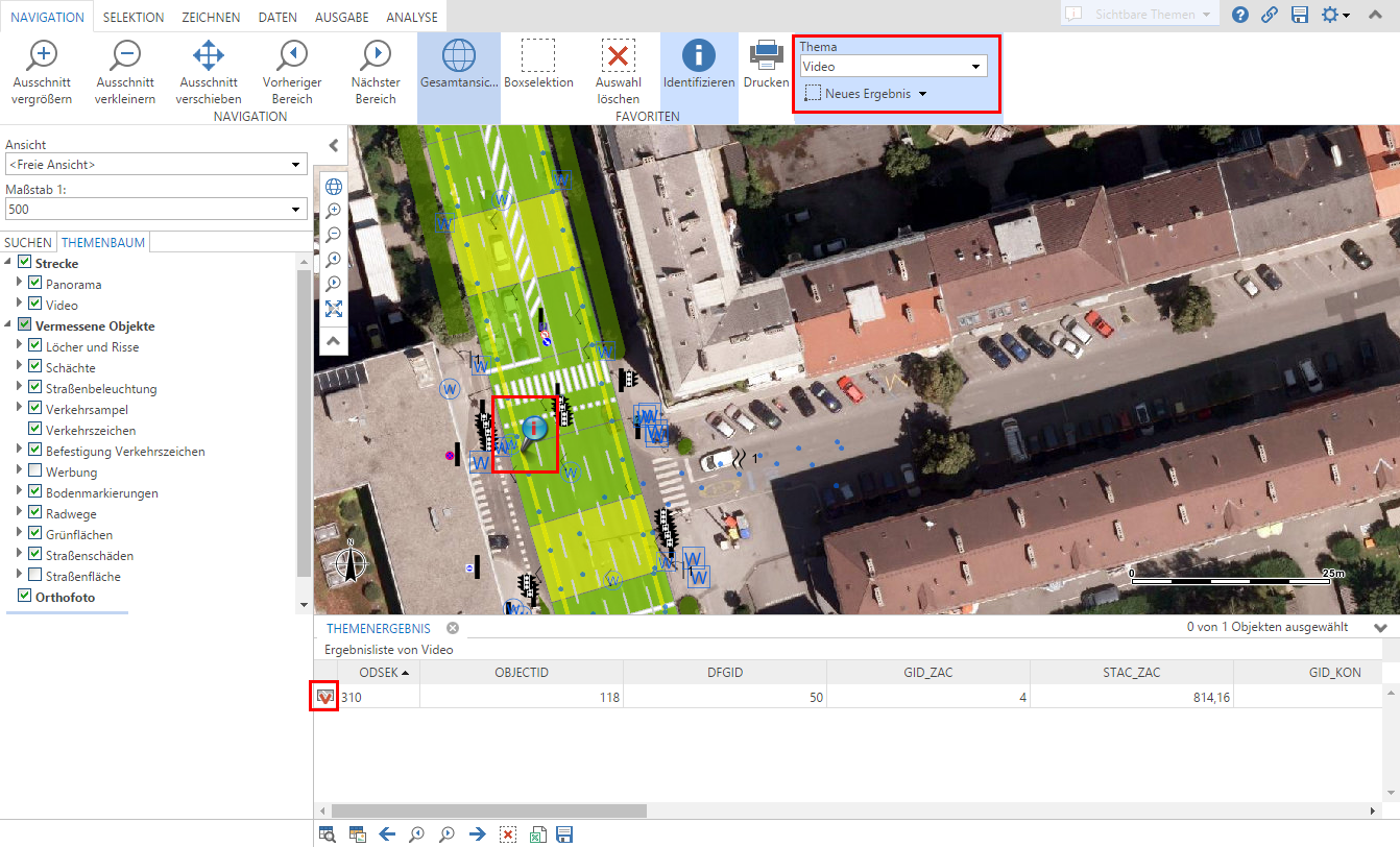 Öffnen eines Videos via Sucheabfrage Öffnen eines Videos via Sucheabfrage
